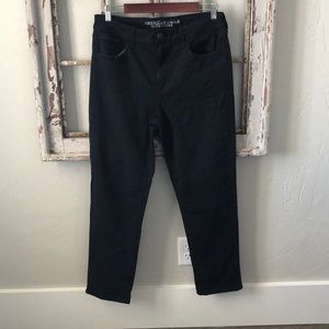 Black Tomgirl American Eagle Jeans